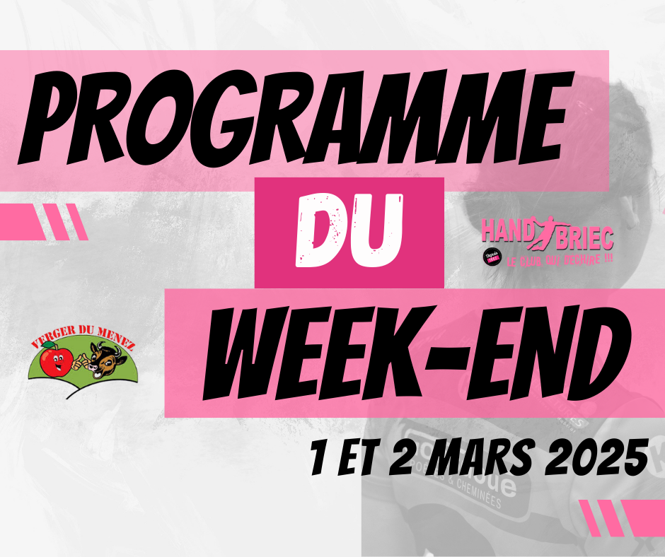 Page principale Programme